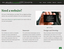 Tablet Screenshot of mlewiscs.com